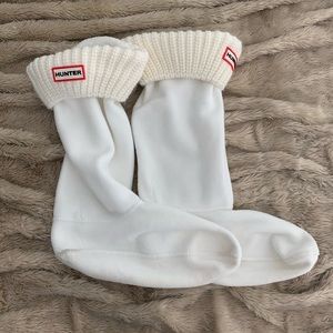 Hunter Knitted Cuff Tall Boot Socks